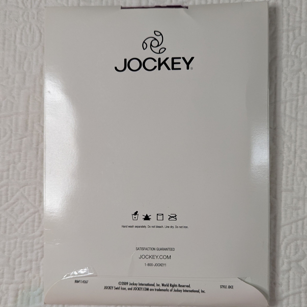 Jockey‎ Berry/Magenta Pantyhose/Tights Size M/T Vintage NWT - Picture 3 of 5